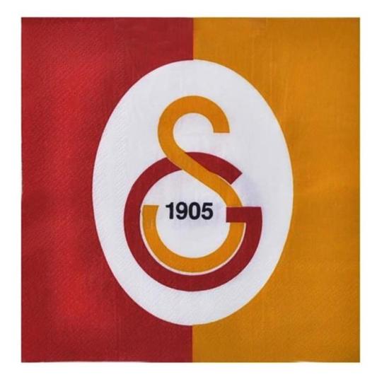 Galatasaray Doğum Günü Temalı Peçete 16 Adet - 33x33 cm