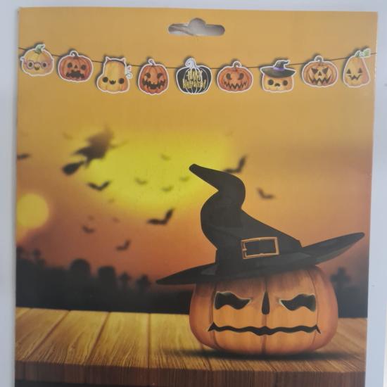Halloween Balkabağı Konsepti Banner Afiş Set