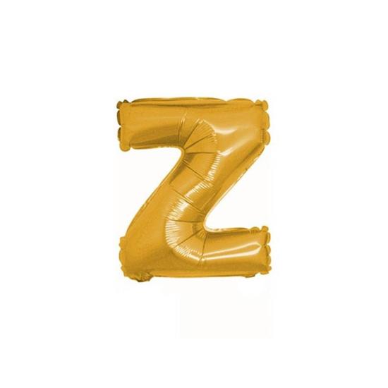 Gold Z Harfi Folyo Balon 40 Cm
