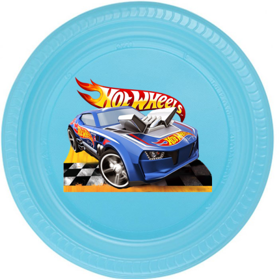 Hot Wheels Temali Mavi Tabak 5 Adet