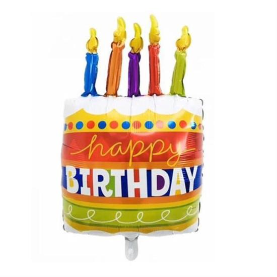 Happy Birthday Mumlu Pasta Folyo Balon