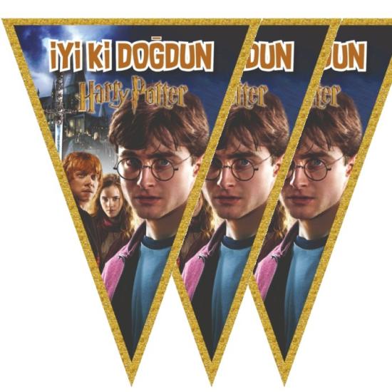 Harry Potter Temalı Flama Bayrak