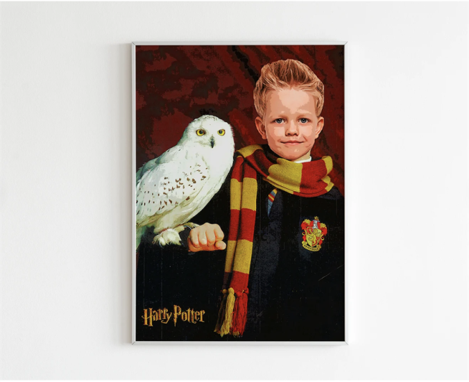 Harry Potter Poster - Kişiye Özel