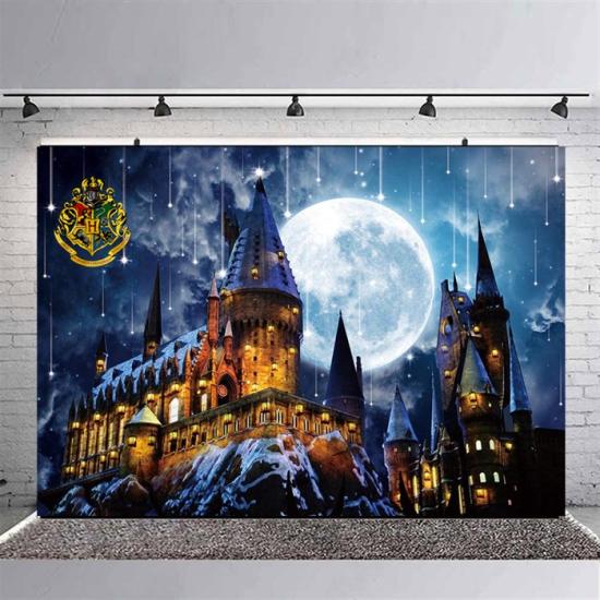 Harry Potter Hogwarts Doğum Günü Branda Afiş