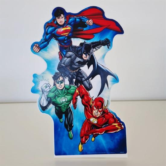 Justice League Ayaklı Dekor Pano 30 cm