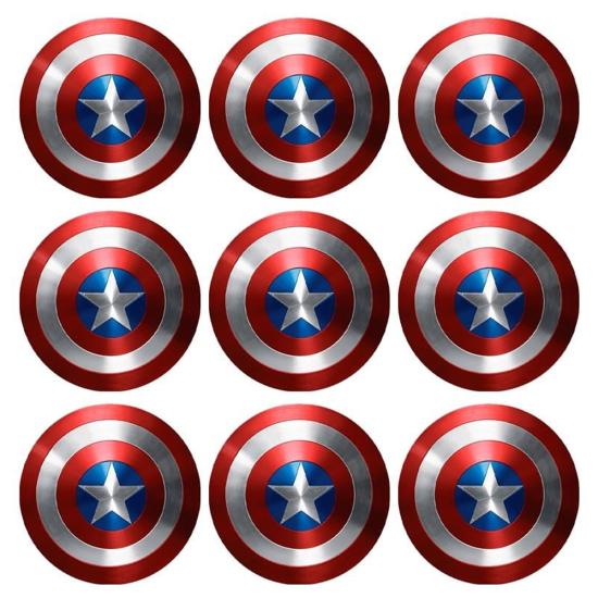 Kaptan Amerika Kalkanı Sticker Seti 10’lu
