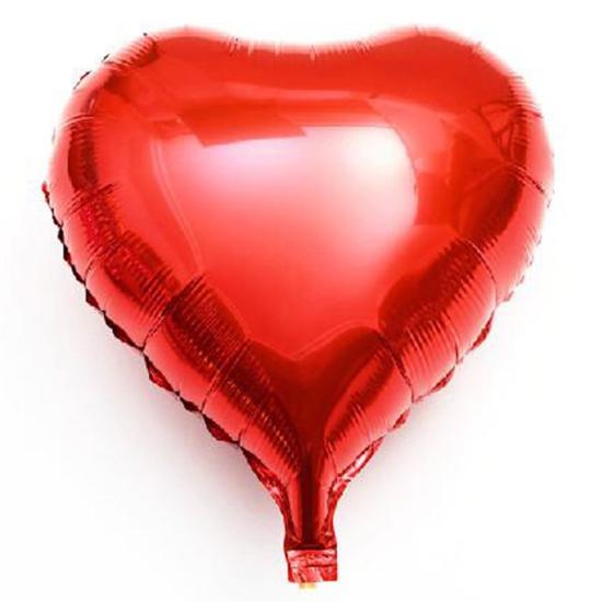 Kırmızı Kalp Folyo Balon 60 cm
