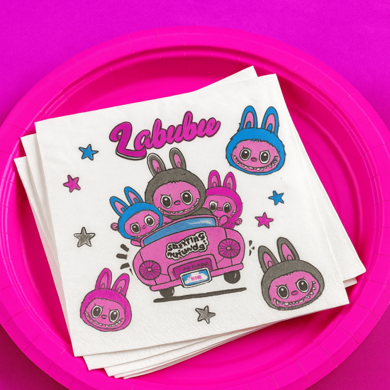 Labubu Konseptli Peçete