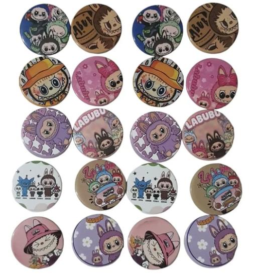 Labubu Konseptli Hediyelik Rozet