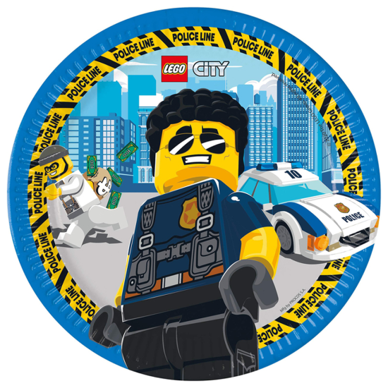 Lego City Konseptli Tabak 8 Adet