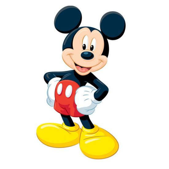 Mickey Mouse Konsepli Sticker 12 cm 1 adet