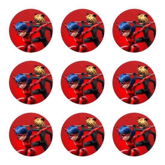 Mucize Uğur Böceği ve Kara Kedi Temalı Sticker
