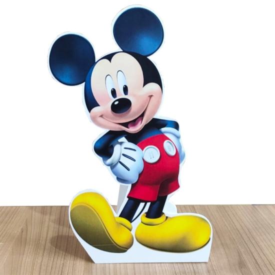 Ayaklı Dekor Pano - Mickey Mouse Temalı - 29 cm