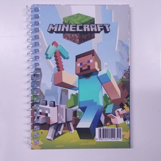 Minecraft Konsepti Hediyelik Not Defteri