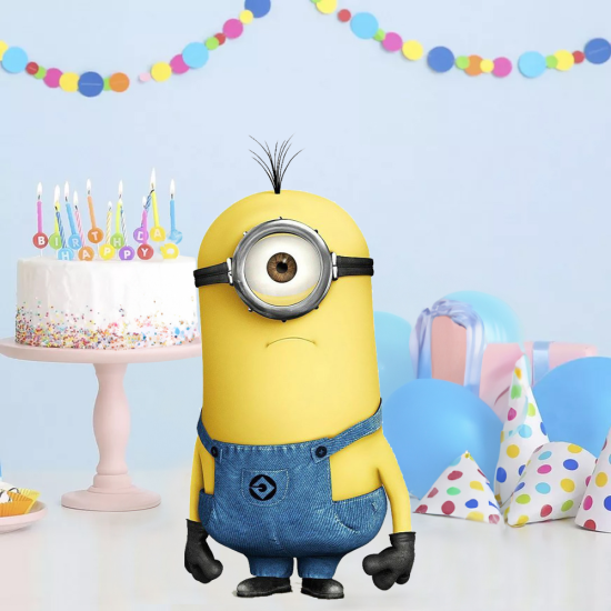 Minions Konseptli Stuart Temalı Dekor Pano