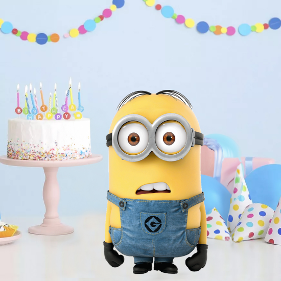 Minions Konseptli Bob Temalı Dekor Pano