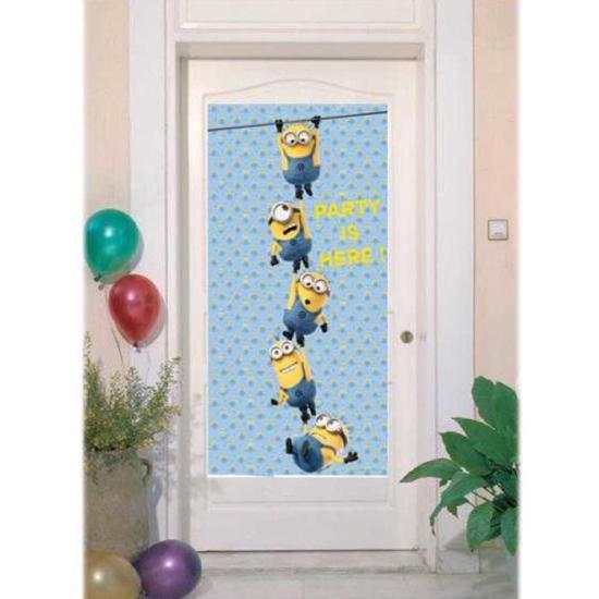 Minions Party Here Kapı Banner