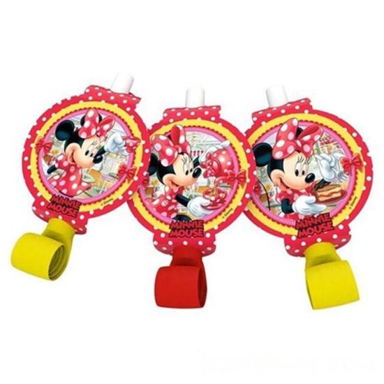 Minnie Mouse Cafe Temalı  Kaynana Dili - 6 Adet