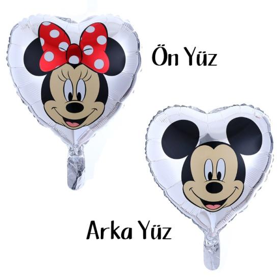Minnie ve Mickey Mouse Konseptli Folyo Balon