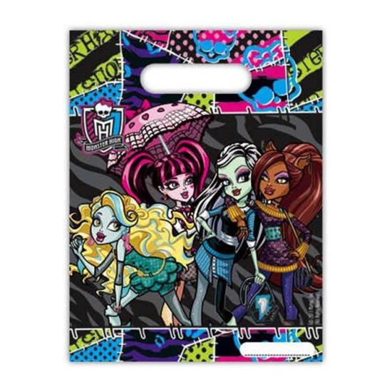 Monster High Partisi Lisanslı Hediye Poşeti 6’lı