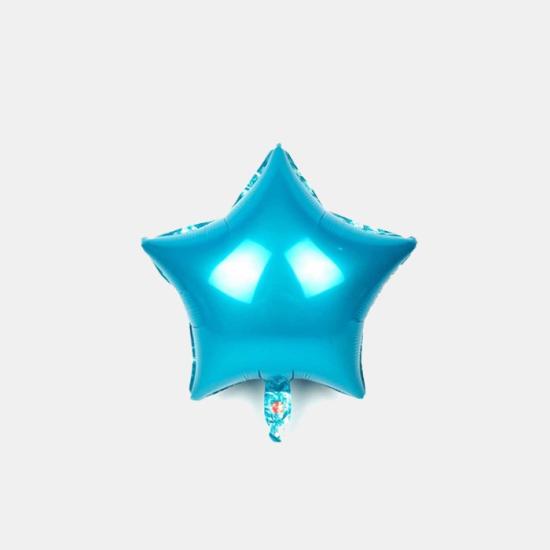 Mavi Yıldız  Folyo Balon - 20 cm