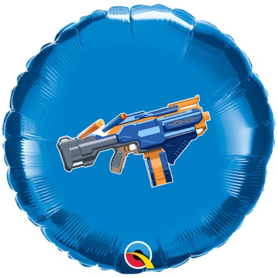 Dart Gun Çıkartmalı Folyo Balon