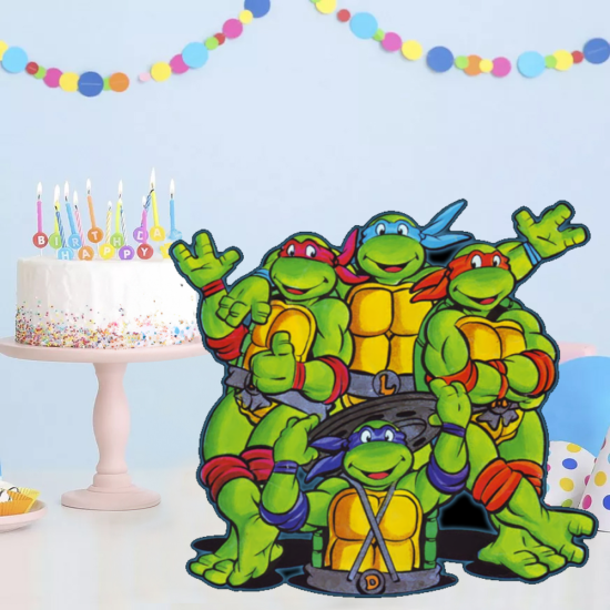 Ninja Turtles Konseptli Dekor Pano