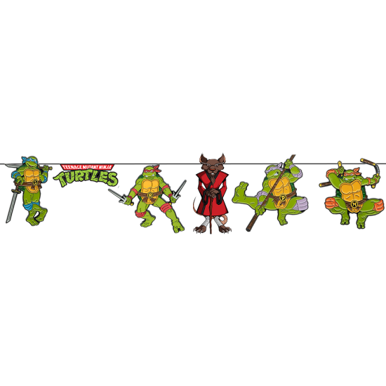 Ninja Turtles Konseptli Karakter Banner