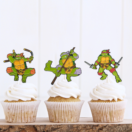 Ninja Turtles Konseptli 6’lı Kürdan