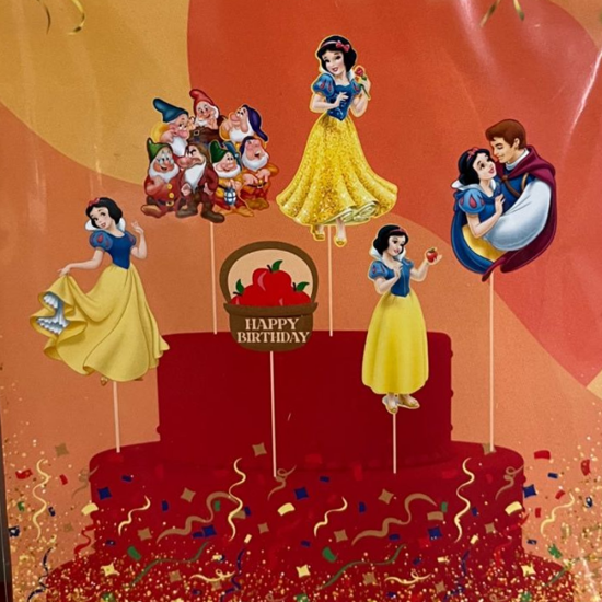 Pamuk Prenses Konseptli 6’lı Kürdan