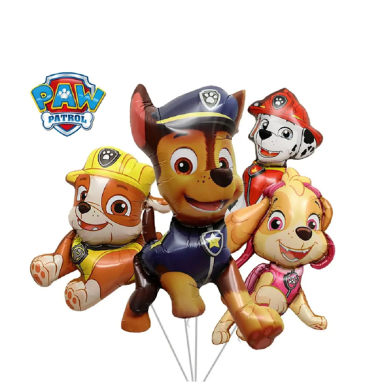 Paw Patrol Konseptli 4’lü Folyo Balon Seti