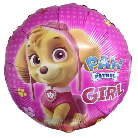 Paw Patrol Skye Temalı Folyo Balon 45 Cm