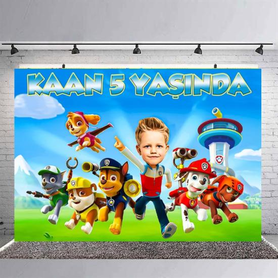 Kişiye Özel Paw Patrol Afiş