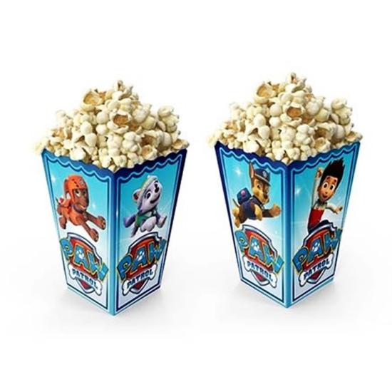 Paw Patrol Konsepti Mısır Popcorn Kutusu 5’li