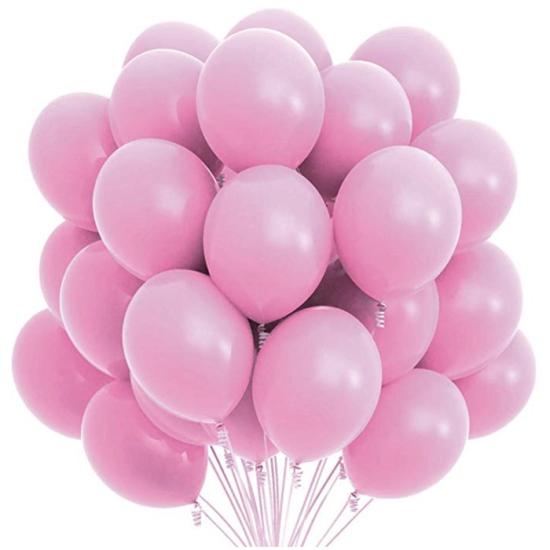 Pembe Pastel Balon 5’li