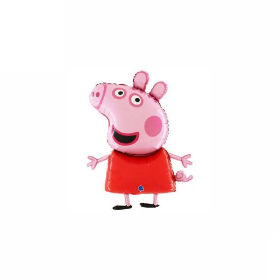 Peppa Pig Konsepti Folyo Balon Küçük Boy