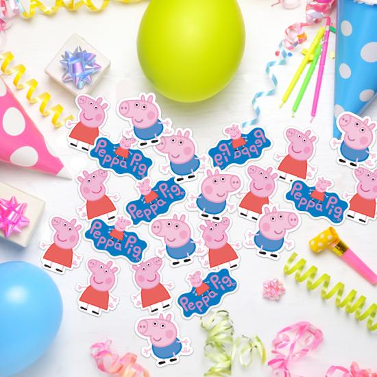 Peppa Pig Temalı Masa Konfetisi