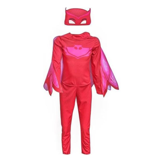 PJ Mask Baykuş Kız Konseptli Maskeli Kostüm