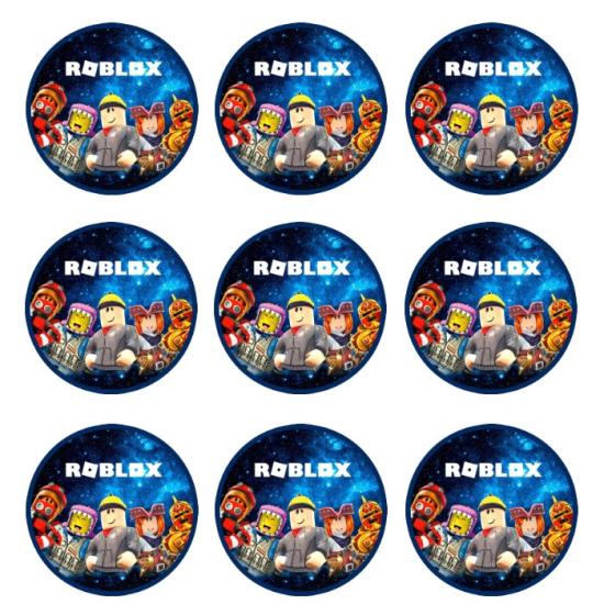 Roblox konseptli Sticker 10 Adet - 5 cm