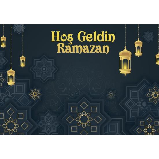 Hoş Geldin Ramazan Branda Afişi 2