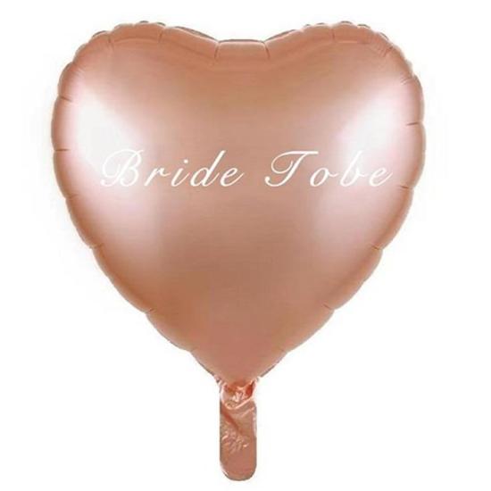 Rose Bride to Be Kalp Folyo Balon