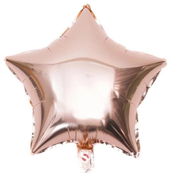 Rose Yıldız Folyo Balon - 60 cm