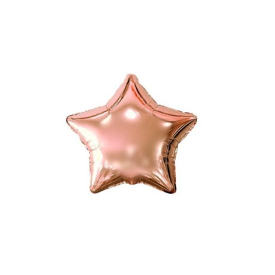 Rose Yıldız Folyo Balon 20 cm