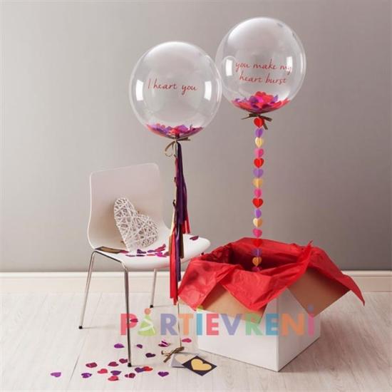 Bobo Şeffaf Balon 24 inch