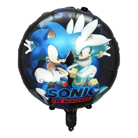 Sonic Konsepti Yuvarlak Folyo Balon
