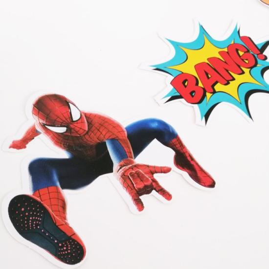Spiderman Temalı Özel Kesim Banner