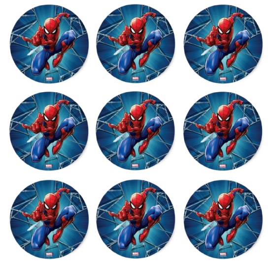 Spiderman Konseptli Sticker 10 Adet