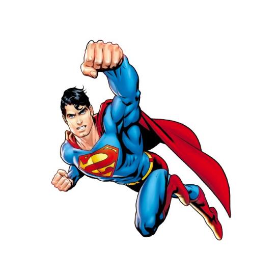 Superman Konseptli Sticker 12 cm 1 adet