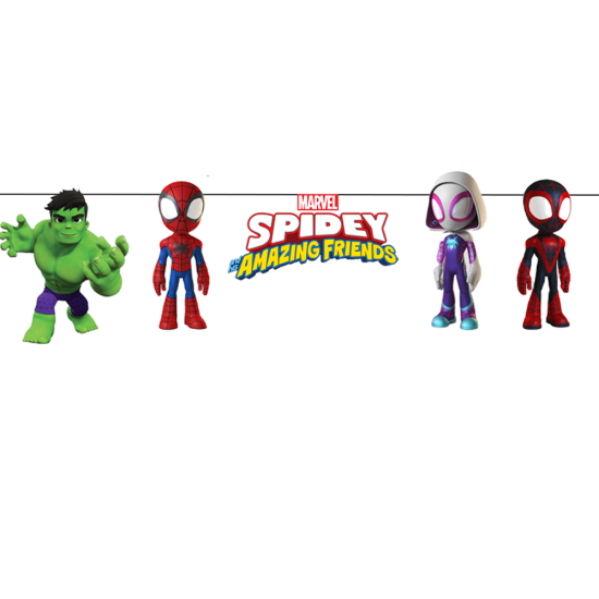 Spidey ve İnanılmaz Arkadaşları Konseptli Karakter Banner