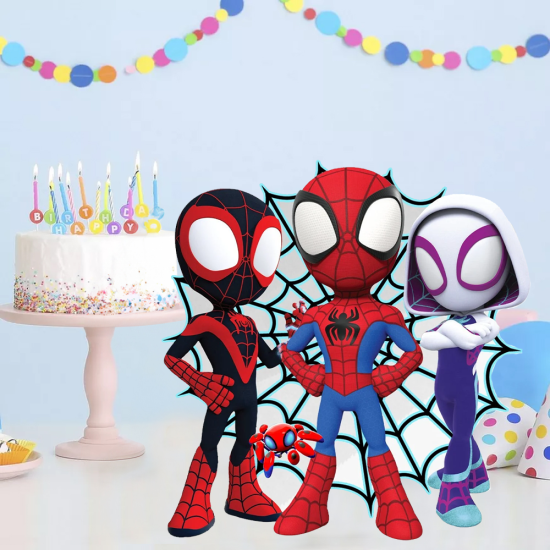 Spidey ve İnanılmaz Arkadaşları Konseptli Dekor Pano